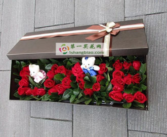 相敬如宾33朵玫