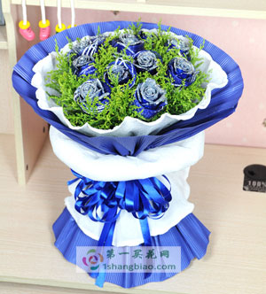 11枝蓝色妖娆/爱如我心